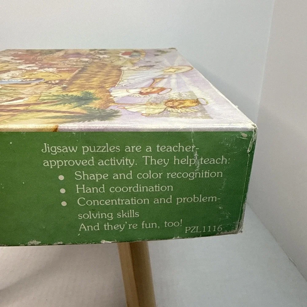 Springbok VTG Manger Nativity Scene‎ Childrens Puzzle 100pc Christmas Complete